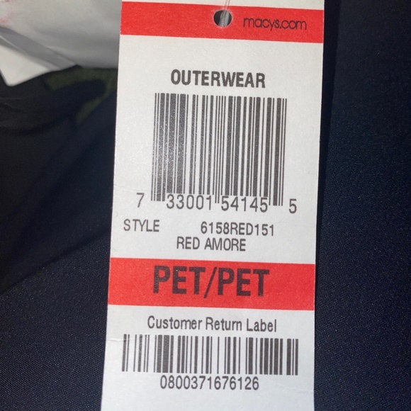 Red Style&Co Coat Jacket - Picture 1 of 3